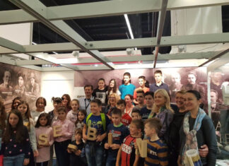 Српски ђаци на Франкфуртском сајму књига