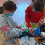 Лара Станојевић, 1. разред и Милица Дракулић, 2. разред