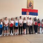 Ученици осмог разреда Јоване Кнежевић